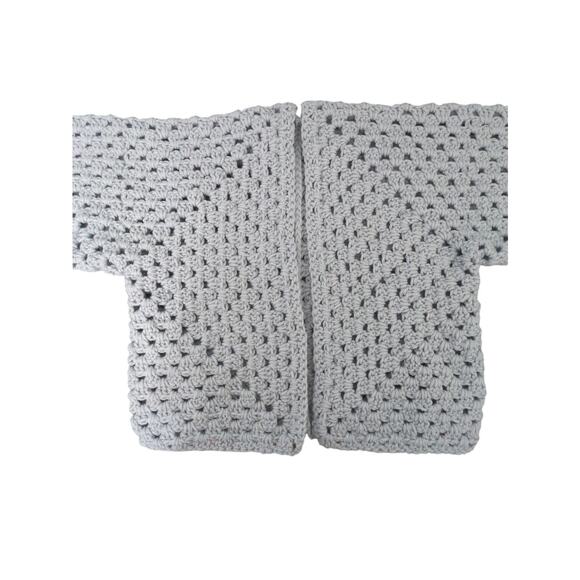 Child's crochet sweater - Picture 2 of 4